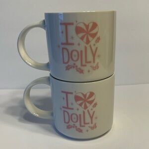 Dolly Parton Christmas mugs